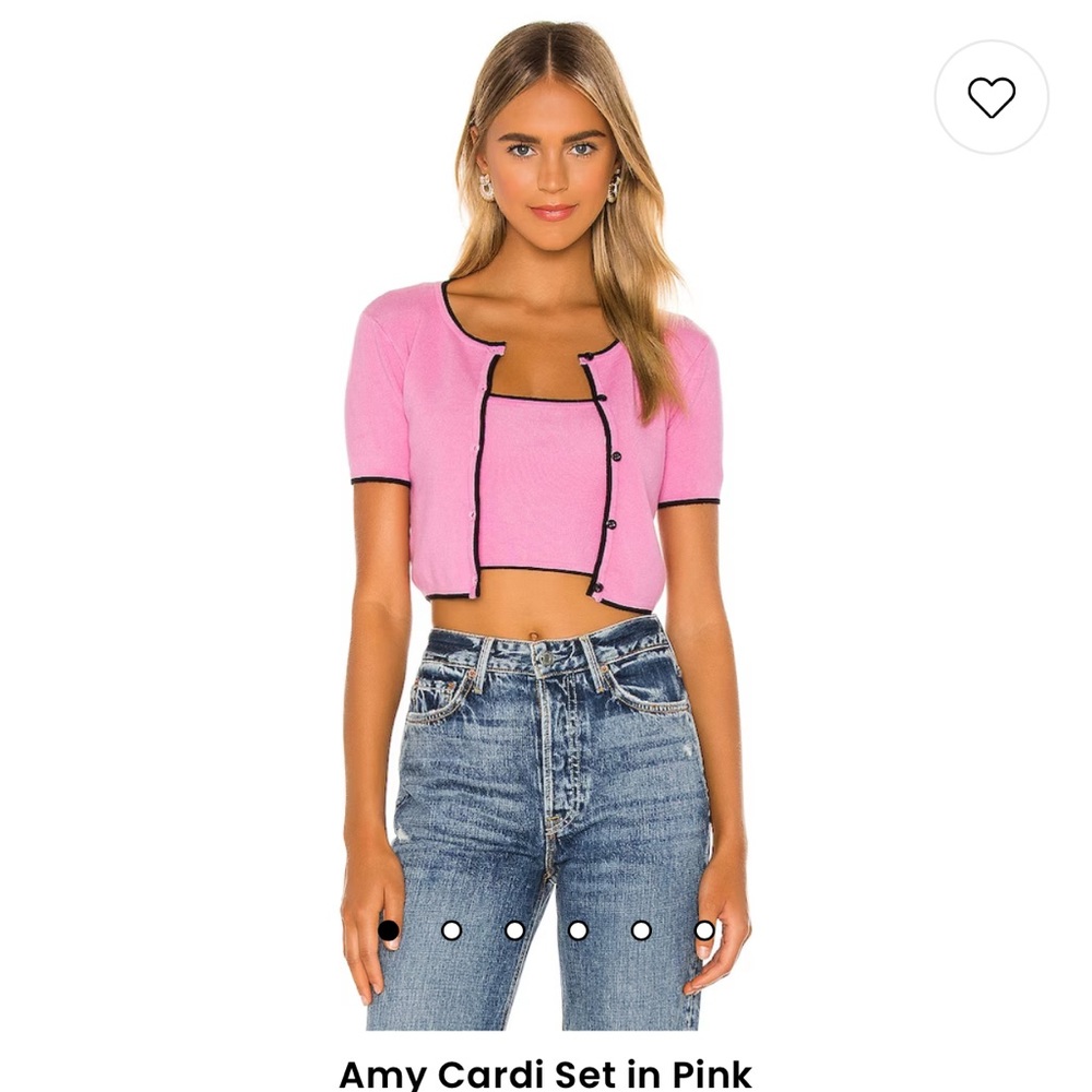 Majorelle Amy Cardi Set in pink